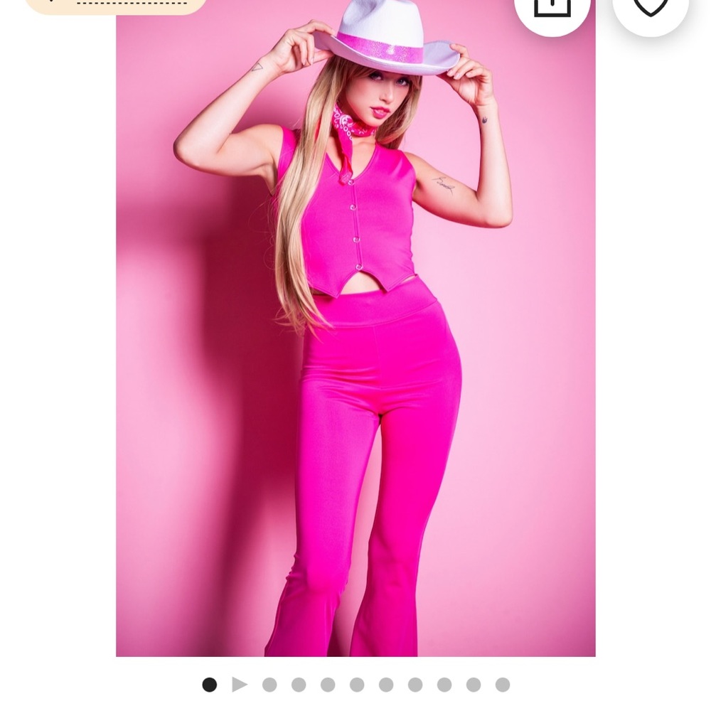 hot pink cowgirl set - perfect for Barbie!!